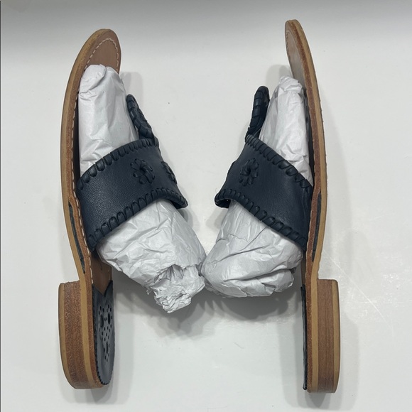 Jack Rogers Navy Leather Women's Sandals size 8 - Picture 8 of 10